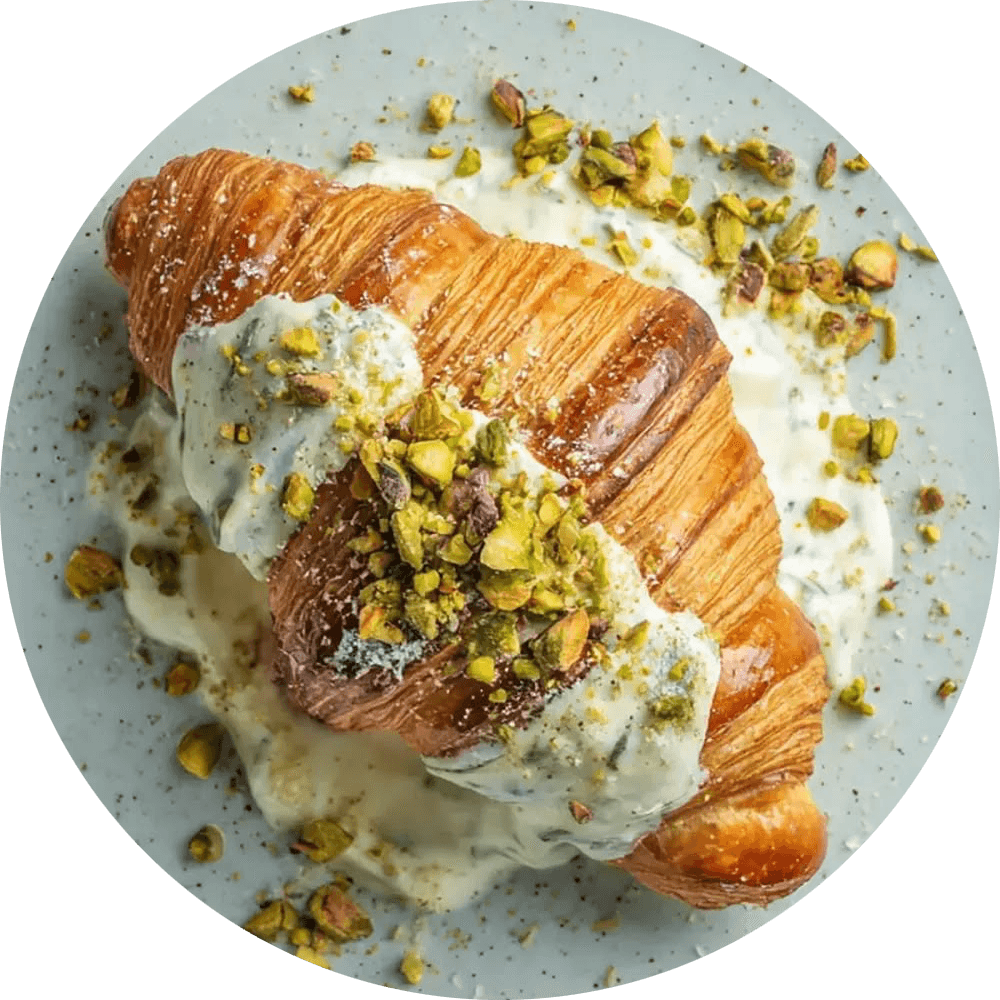 Պիստակով կրուասան